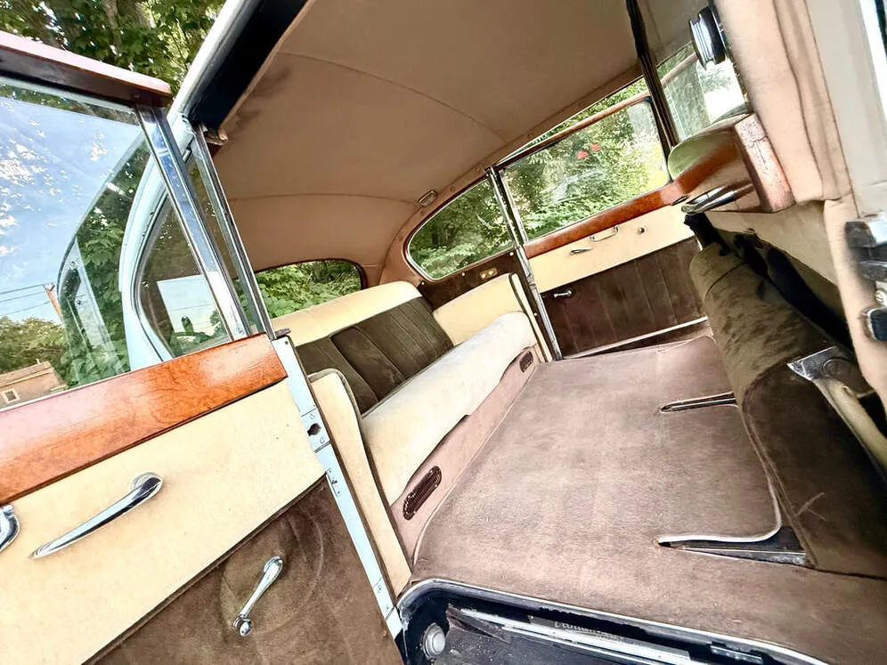 1962 Rolls Royce Austin Princess Stretch Limousine interior, photo 6 for prom limo rental