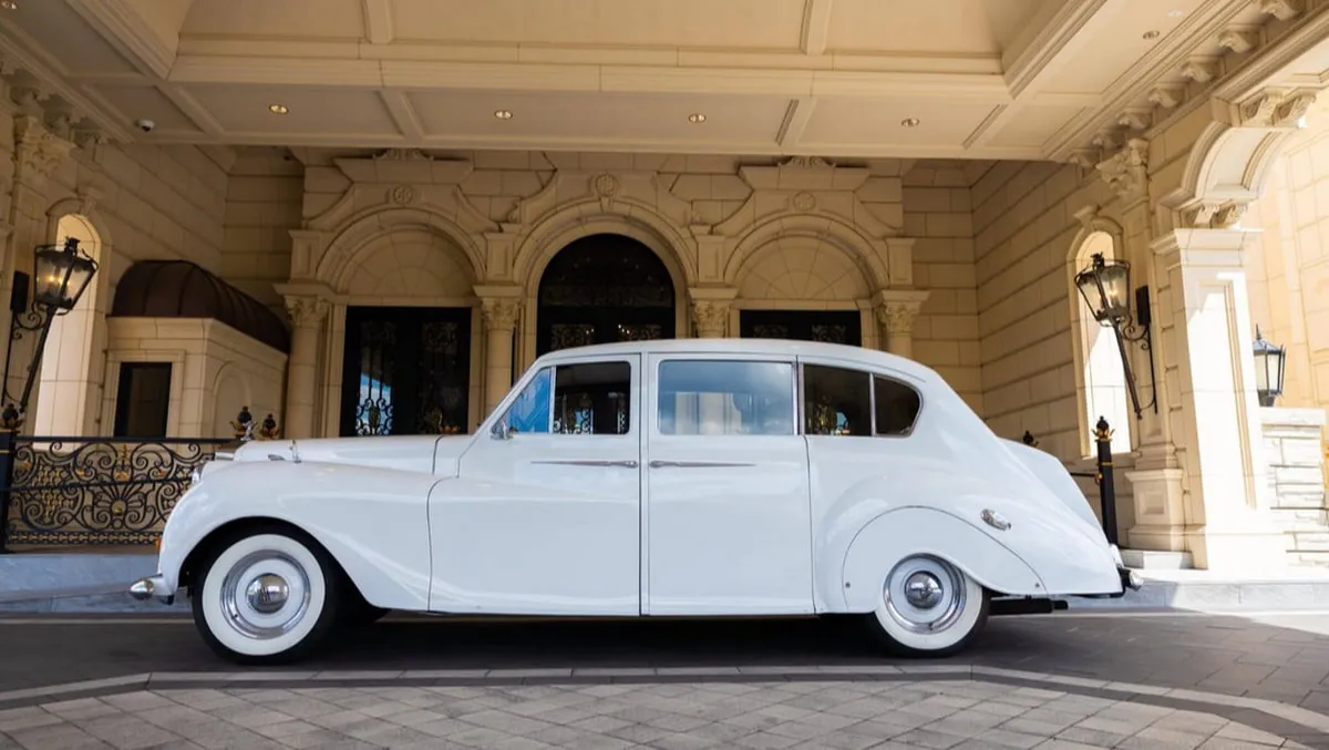 1962 Rolls Royce Austin Princess Stretch Limousine for prom limo rental
